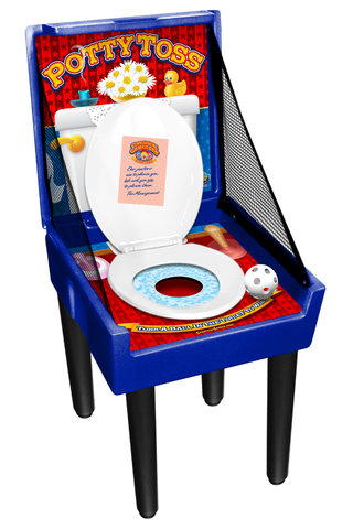 Potty Toss Carnival Game